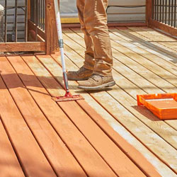 Deck Staining 22nd June'20
